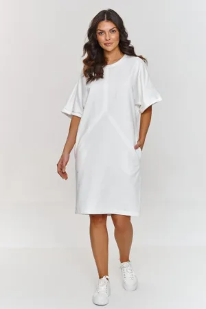 Rochie-tricou cu croiala ampla