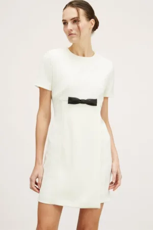 Rochie-tricou scurta cu funda