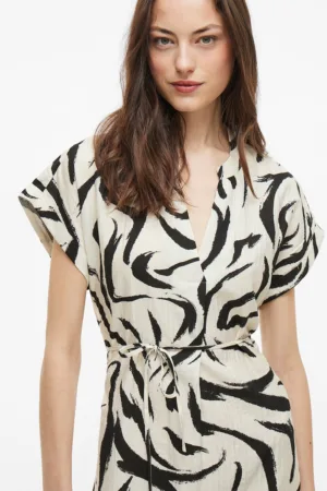 Rochie-tunica cu cordon asortat