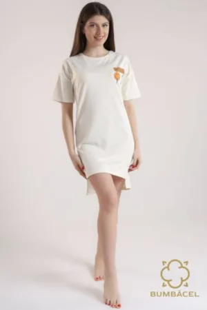 Rochie tunica cu maneca scurta pentru dame