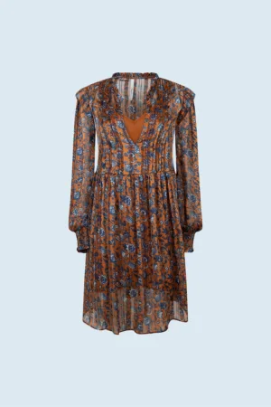 Rochie-tunica cu model floral