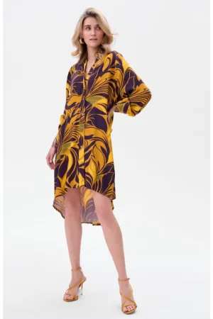 Rochie-tunica lejera - cu motive florale Tutti