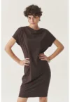 Rochie uni cu decupaj