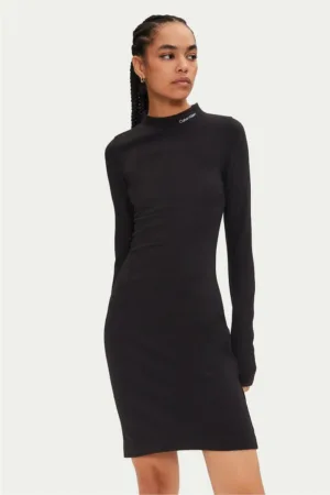 Rochie uni cu maneca lunga Milano