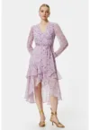 Rochie vaporoasa cu imprimeu floral