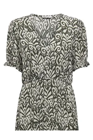 Rochie  viscoza Verde