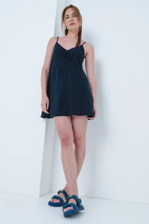 SUPERDRY - Rochie mini cu bretele ajustabile