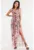 Lunga Rochie Floral Fara maneca A502
