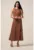 MOTIVI – Rochie midi cu fronseuri