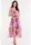 Midi Rochie Floral Fara maneca A500