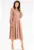 Midi Rochie Maneca lunga – Evazat A595