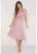 Midi Rochie Maneca scurta Rotund A659