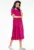 Midi Rochie Maneca scurta Viscoza Casual A639