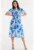 Midi Rochie Print Maneca scurta A510