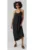 Rochie – 12948 – Bumbac/Poliester – Negru