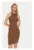 Rochie – 13389 – Bumbac – Maro