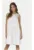 Rochie – 9419 – Bumbac – Alb