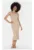 Rochie – 95300 – Bumbac – Bej