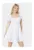 Rochie – 95362 – Bumbac – Alb