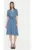 Rochie – 99419 – Viscoza – Albastru