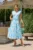 Rochie Carmen Bleu