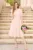 Rochie DY Fashion bej de zi cu nasturi si curea in talie