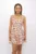 Rochie Dama 1097-92 Alb-Rosu | Fashion