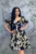 Rochie Dama 76458 Negru-Bej Kikiriki