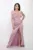 Rochie Dama R5016 Roz Kikiriki