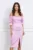 Rochie Ella Collection Sarah roz cu umerii goi