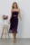 Rochie Fringe Violet