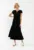 Rochie  G-Luma – negru – cu volane