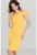 Rochie  K028 – galben – poliester