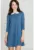 Rochie K218 – albastru – poliester