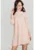 Rochie K218 – roz – poliester