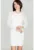 Rochie K332 – ecru – bumbac