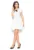 Rochie K367 – ecru – poliester