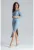 Rochie K479 – albastru – viscoza –