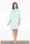 Rochie M181 – casual – menta – poliester – maneca 3/4 –