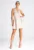 Rochie M977 – bej – fara maneci – 100% poliester – design elegant