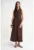 Rochie Maxi  Mixray – Guler Tippet – maro – textil