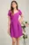 Rochie Moze eleganta din stofa cu maneci scurte