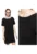 Rochie –  O-Shape – 100% Poliester – Negru –