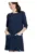 Rochie – Poliester/Viscoza – Bleumarin – De zi