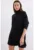 Rochie  Set Coordonat – Tricot Texturat – Jerseu – Negru –