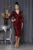 Rochie Shannon Bordo