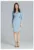 Rochie Sheala albastru deschis