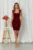 Rochie Spicy Bordo