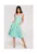 Rochie Turcoaz din Bumbac/Elastan