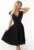 Rochie ampla cu decolteu si curea –